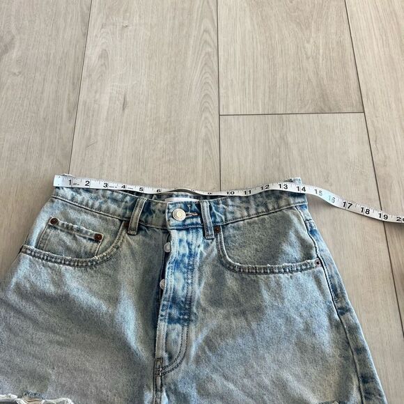 Zara women’s jeans shorts size 6 - Picture 4 of 10